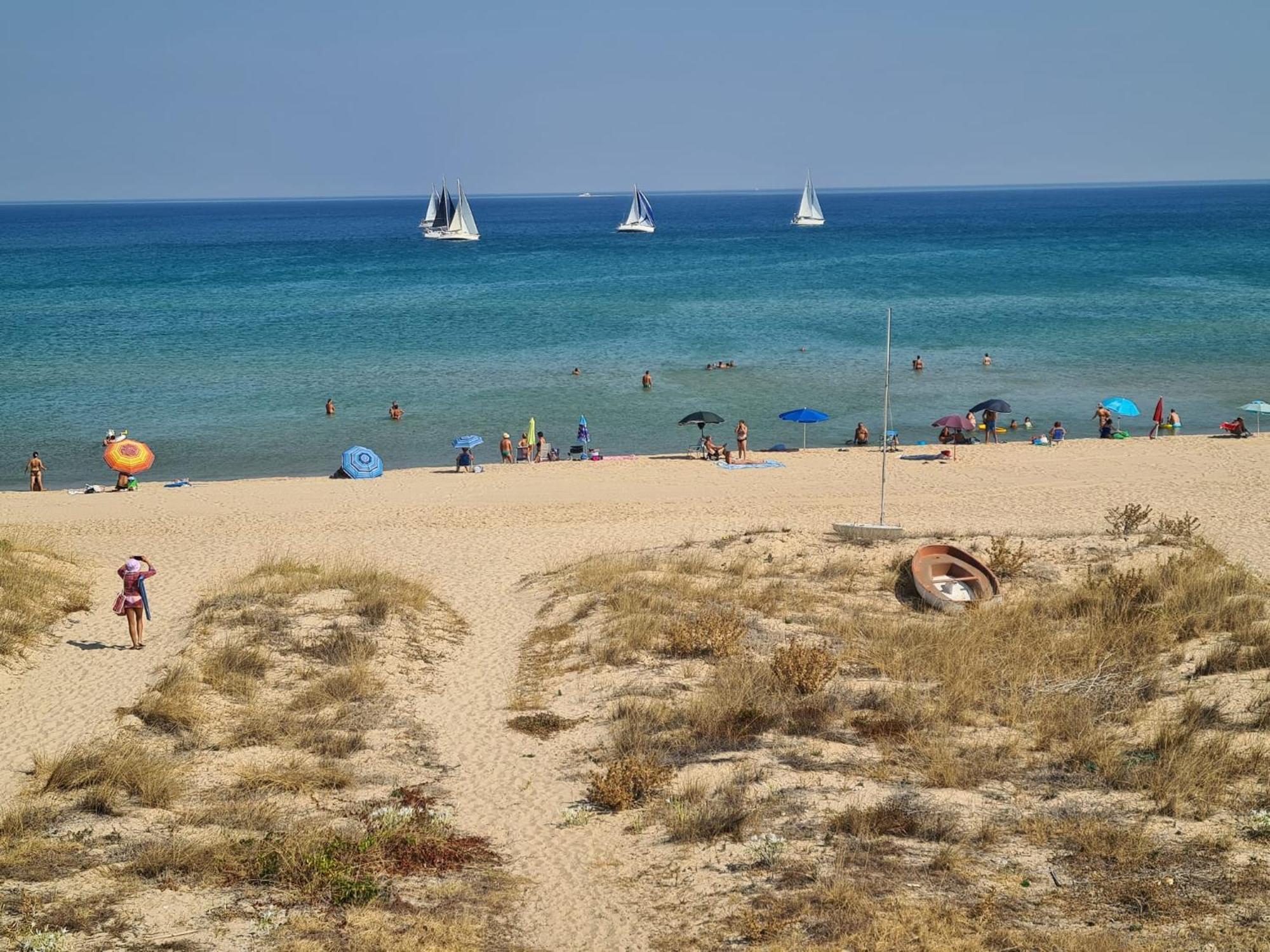 La Perla Sulla Spiaggia Alcamo Marina Exterior foto